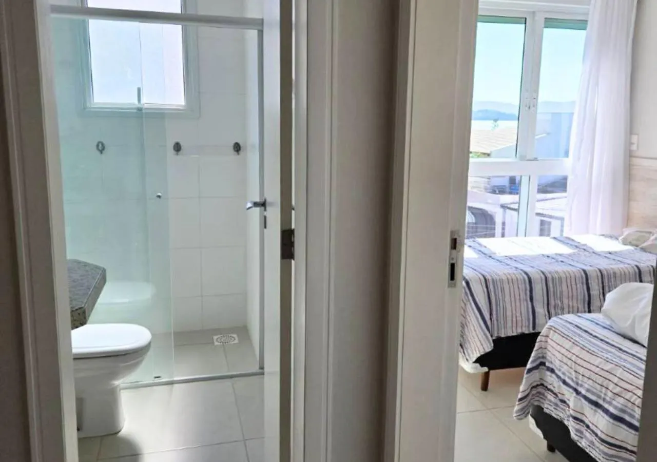 Apartman C193 Belo Apartamento De 2 Quartos Em Canasvieiras Com Vista De Frente Para O Mar Florianópolis