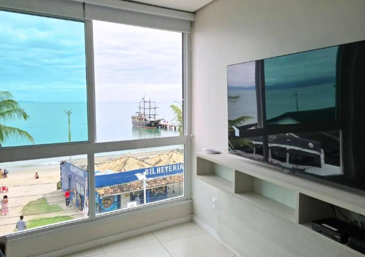 Appartamento C193 Belo Apartamento De 2 Quartos Em Canasvieiras Com Vista De Frente Para O Mar Florianópolis Brasile