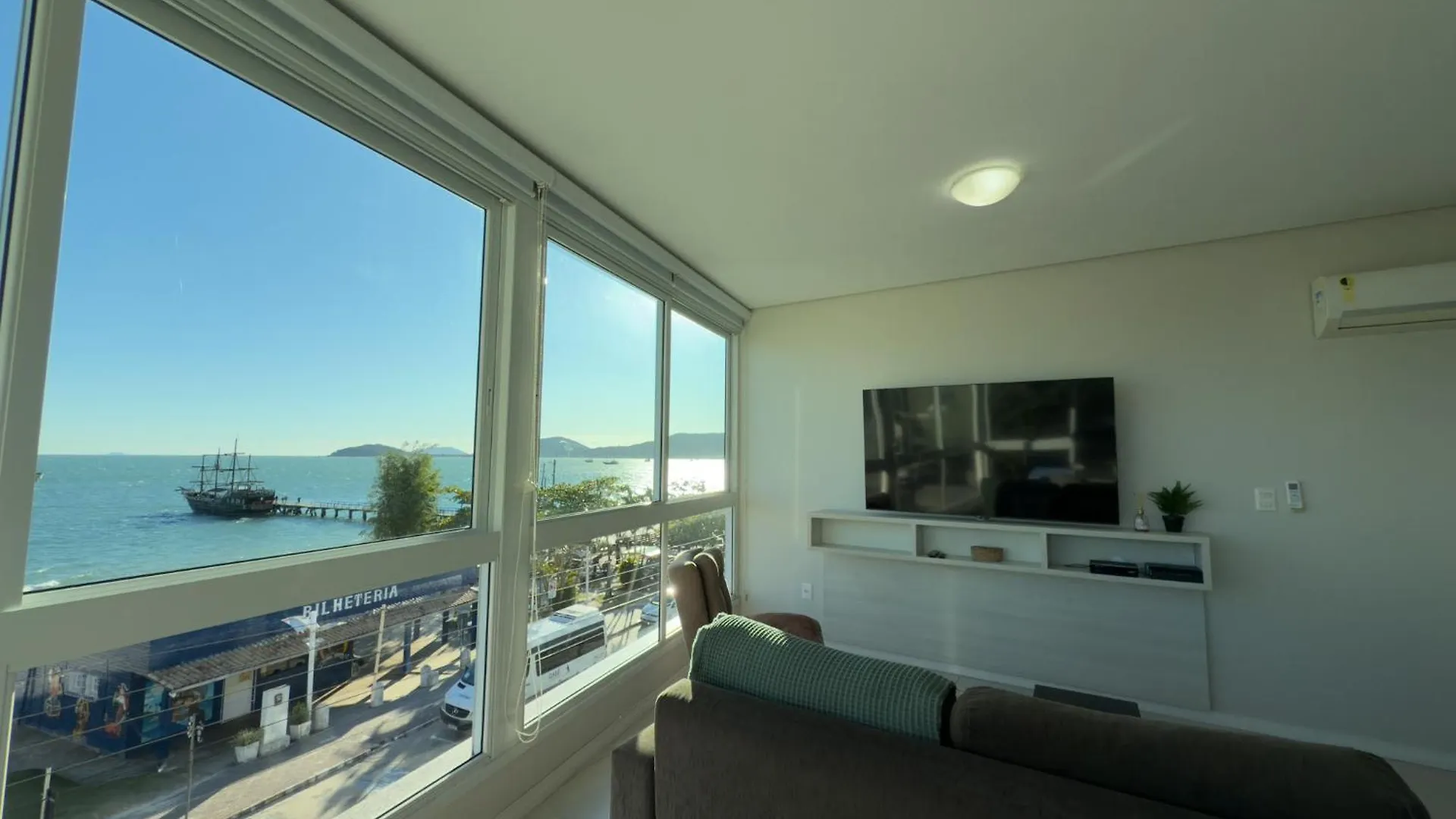 Appartamento C193 Belo Apartamento De 2 Quartos Em Canasvieiras Com Vista De Frente Para O Mar Florianópolis